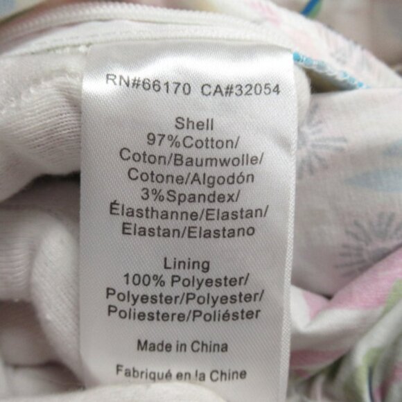 Anthropologie Hutch Bandeau Romper White Orange Motif M - Picture 11 of 13